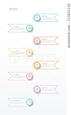 Infographic 8 options design elements for your business data. Vector Illustration. Infographic 8 options design elements for your business data. Vector Illustration. 123632150