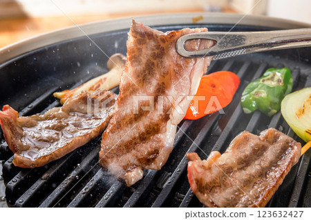 日式豪華烤牛肉 123632427