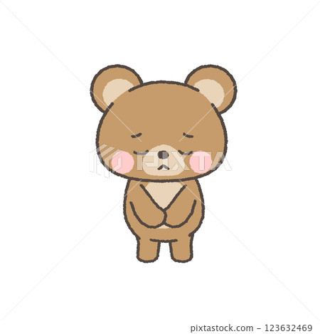 熊 / 鞠躬致歉 123632469