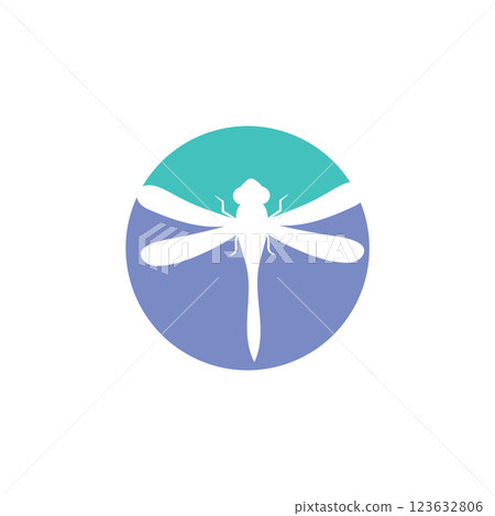 White dragonfly 123632806