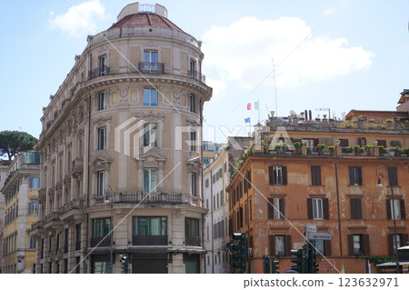 Roman Buildings: Via Tritone 123632971
