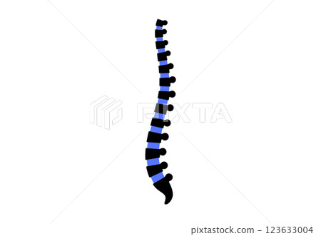 Spine medical poster 123633004