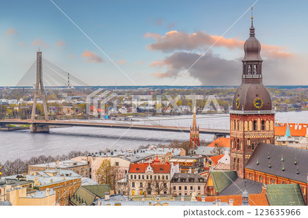 Old Town Riga city skyline, cityscape of Latvia Old Town Riga city skyline, cityscape of Latvia 123635966