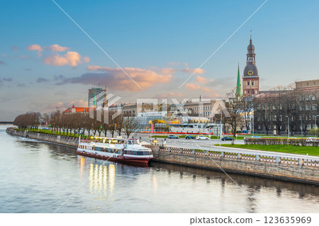 Old Town Riga city skyline, cityscape of Latvia Old Town Riga city skyline, cityscape of Latvia 123635969