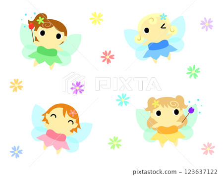 可愛的童話插畫 123637122