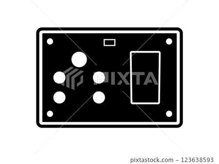 Electrical Switchboard Icon 123638593