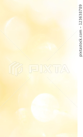 柔和的閃光散景背景，以淡黃色為主色調 123638789