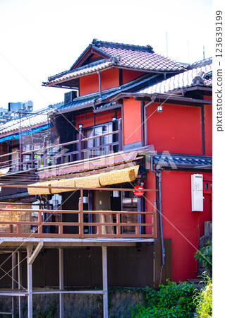 [京都風景] 先鬥町的鴨川豊燈和珙鳥燈 123639199