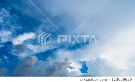 仲夏黃昏時分出現的積雨雲 仲夏黃昏時分出現的積雨雲 123639639
