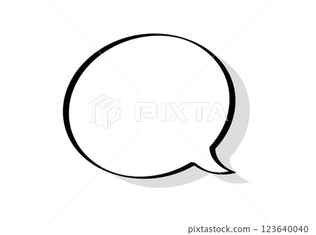 Speech bubble message Speech bubble message 123640040