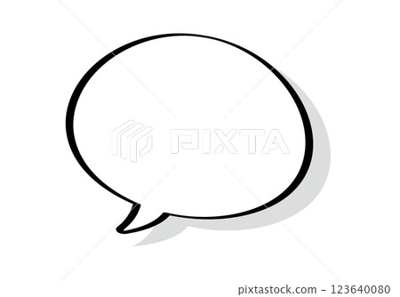Speech bubble message Speech bubble message 123640080