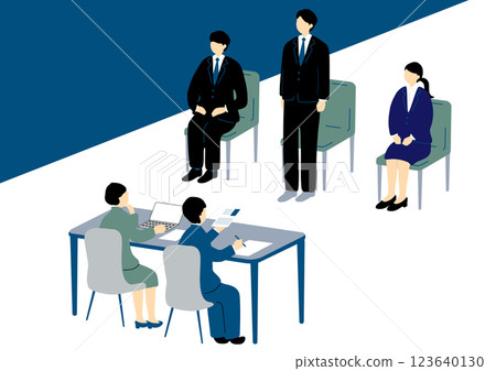 Business scene interview 123640130