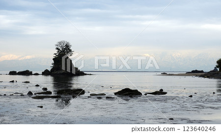 Amaharashi Coast Tateyama Mountain Range 123640246