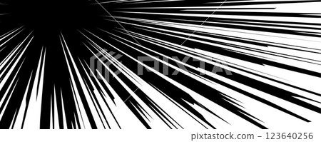 Dynamic Abstract Radial Lines Illustration Dynamic Abstract Radial Lines Illustration 123640256