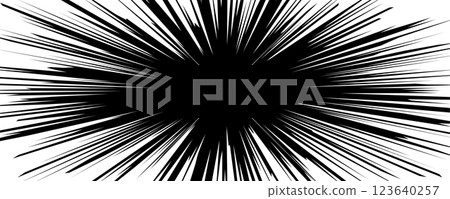 Dynamic Explosion Burst Comic Style Illustration Dynamic Explosion Burst Comic Style Illustration 123640257