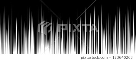 Abstract Monochrome Soundwave Pattern Illustration Abstract Monochrome Soundwave Pattern Illustration 123640263