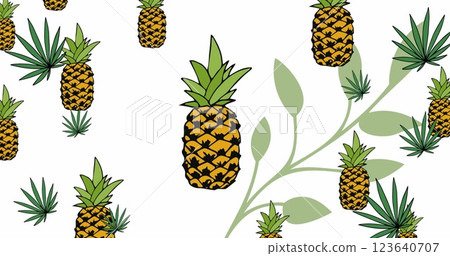 Image of neon christmas greetings over decoration and pattern on red background 123640707