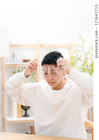 Boys, Teens, Hair Care 123641713