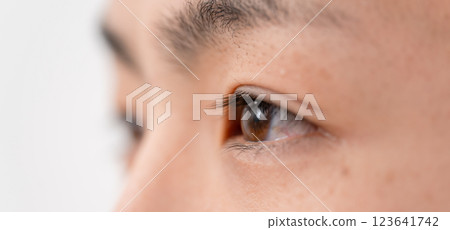 男孩, 青少年, 眼睛 123641742