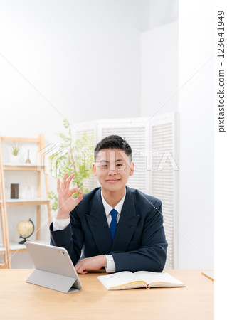 Male, Teenager, Studying, OK Male, Teenager, Studying, OK 123641949