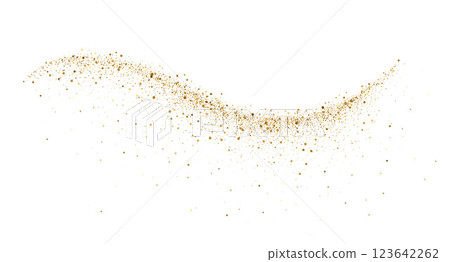 Abstract shiny gold glitter design element. For New Year, Merry Christmas greeting card design Abstract shiny gold glitter design element. For New Year, Merry Christmas greeting card design 123642262