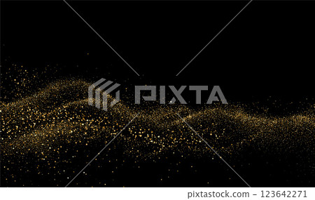 Abstract shiny gold glitter design element. For New Year, Merry Christmas greeting card design Abstract shiny gold glitter design element. For New Year, Merry Christmas greeting card design 123642271