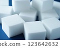 Lots of melamine sponges 123642632