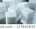 Lots of melamine sponges 123642634