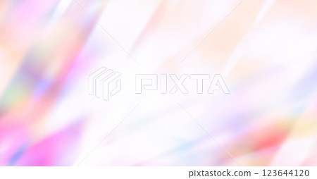 A fantastic background colored by beautifully shining rainbow-colored light prisms 123644120
