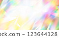 A fantastic background colored by beautifully shining rainbow-colored light prisms 123644128
