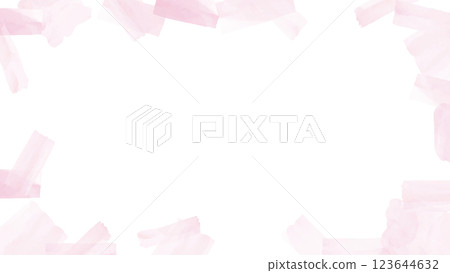 水彩風格遮蔽膠帶春色框1 123644632