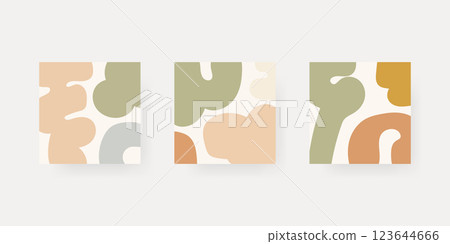 Social media background. Trendy editable social media post template. Vector illustration. 123644666