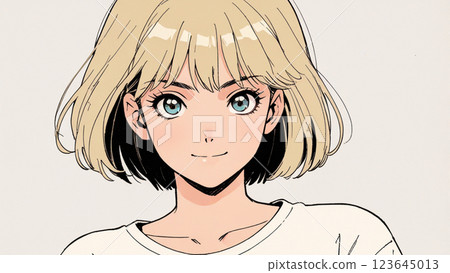 80s and 90s retro cute girls 80s and 90s retro cute girls 123645013