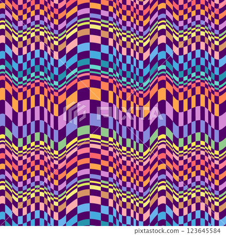 Flat design checkerboard pattern 123645584