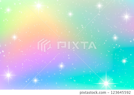 Gradient rainbow glitter background 123645592
