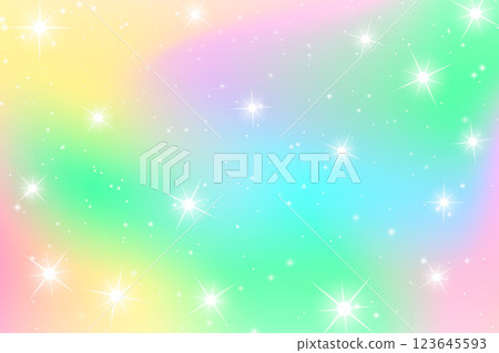 Gradient rainbow glitter background 123645593