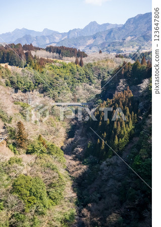 宮崎縣的旅遊勝地高千穗峽Tenson Korin 宮崎縣的旅遊勝地高千穗峽Tenson Korin 123647806