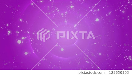 Image of glowing light spots over pink background Image of glowing light spots over pink background 123650303