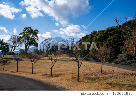 View of Mount Unzen from Hyakukadai Park (Unzen City) View of Mount Unzen from Hyakukadai Park (Unzen City) 123651953