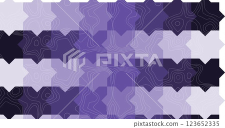 Image of purple and white pattern and white lines background 123652335