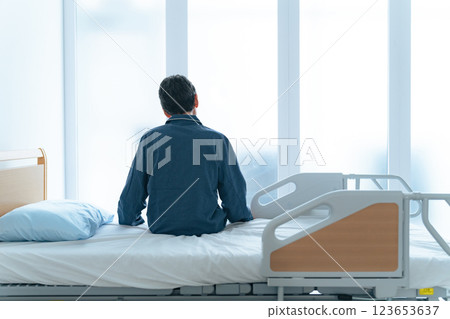 Inpatient in the hospital room Inpatient in the hospital room 123653637