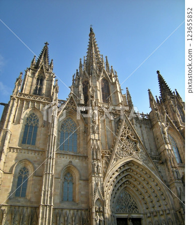 Spain Barcelona Santa Eulalia Cathedral 123655852