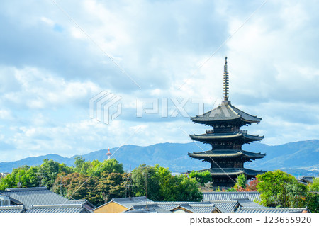 京都八坂塔景觀 京都八坂塔景觀 123655920