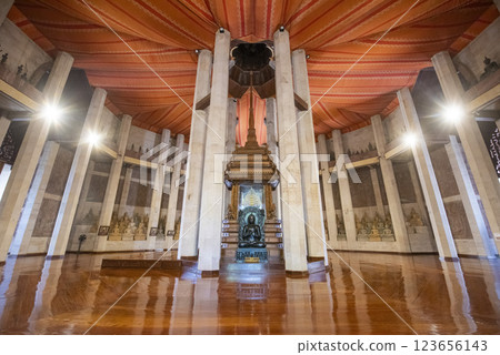 THAILAND KALASIN SAHATSAKHAN WAT PHUTTHANIMIT PHU KHAO 123656143