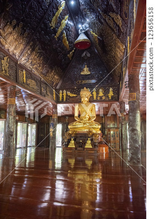 THAILAND KALASIN SAHATSAKHAN WAT PHUTTHANIMIT PHU KHAO 123656158