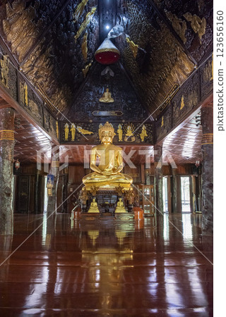 THAILAND KALASIN SAHATSAKHAN WAT PHUTTHANIMIT PHU KHAO 123656160