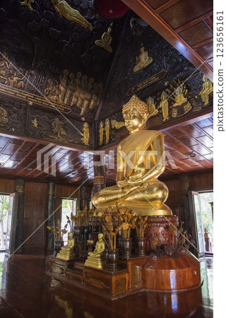 THAILAND KALASIN SAHATSAKHAN WAT PHUTTHANIMIT PHU KHAO 123656161
