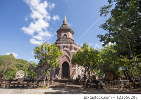 THAILAND KALASIN SAHATSAKHAN WAT PHUTTHANIMIT PHU KHAO THAILAND KALASIN SAHATSAKHAN WAT PHUTTHANIMIT PHU KHAO 123656293