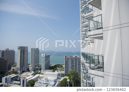 THAILAND PATTAYA CITY SKYLINE 123656402