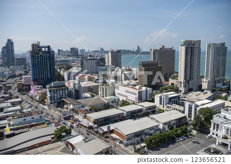 THAILAND PATTAYA CITY SKYLINE THAILAND PATTAYA CITY SKYLINE 123656521